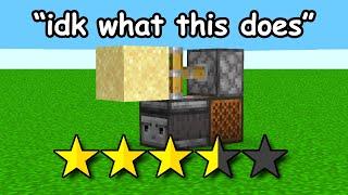 Rating YOUR Silly Redstone Creations!