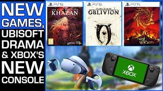 New PlayStation Games | Ubisoft Selling IP | Xbox Handheld | New PSVR 2 Games | Oblivion Remake