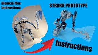 Bionicle Moc Instructions Prototype Strakk #1