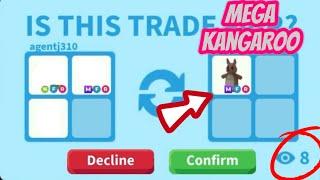 OMG! I Got A MEGA KANGAROO For My Amazing Pets!! Adopt me trading