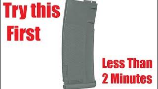 How To Fix Feeding Problems With Most Airsoft M4 Magazines