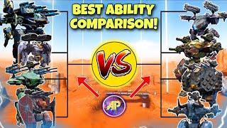  ALL ABILITIES ROBOTS & TITANS COMPARISON! TOP 10 BEST  || WAR ROBOTS WR ||