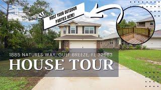 A 4 bedroom House for Sale in Gulf Breeze near Woodlawn Beach!! | House Tour | 1885 Natures Way