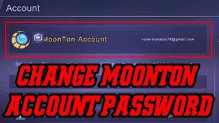 How To Change The Password Of Moonton Account | Mobile Legends Bang Bang