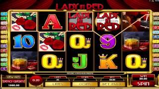 Lady In Red  ™ free slot machine game preview by Slotozilla.com