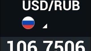 курс доллар к рубль на сегодня / доллара США к рублю России / US DOLLAR  USD to RUSSIAN RUBLE RUB