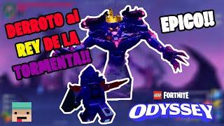 DERROTO AL JEFE FINAL DE LEGO FORTNITE | REY DE LA TORMENTA | LEGO FORTNITE ODYSSEY | JONAN