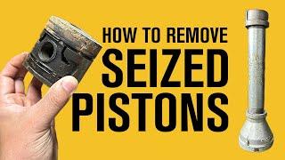 SOLUTION FOR REMOVING STUCK / RUSTED / SEIZED PISTONS - TIPS AND TRICKS ON USING THIS TOOL