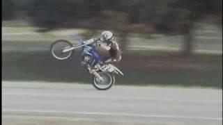 Longest Dirtbike Wheelie - age 14