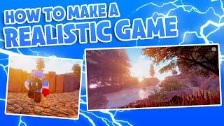 How to make a REALISTIC game | Roblox Studio