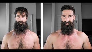 HOW TO TRIM BEARD AT HOME. BEARD TRANSFORMATION