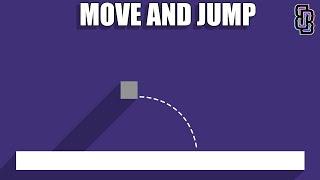 Unity 2D Player Move and Jump with Groundcheck Tutorial