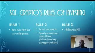 Sgt. Crypto's Rules of Investing