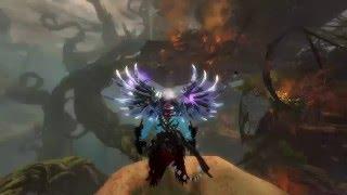 Ad Infinitum Legendary Backpack and Glider - Guild Wars 2 GW2