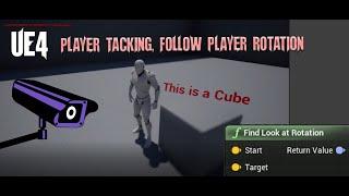 UE4 - Player Tracking, Find Look Rotation Node in Blueprints