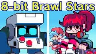 Friday Night Funkin' VS 8-bit from Brawl Stars Week | Mad Virus Attack DEMO