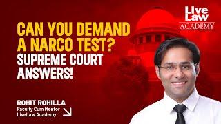 Can You Demand a Narco Test? Supreme Court Answers!