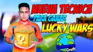 LUCKY WARS | NUEVA TECNICA *NOOBS* PARA GANAR EN MINECRAFT 