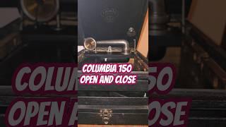 Columbia 150 Gramophone Opening and Closing Action  #78rpm #gramophone #columbia