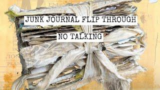 NO-TALKING Junk Journal Flip Through/Junk Journal Tour