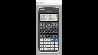 fx-991EX Classwiz :Vector Calculations with Scientific Calculator