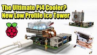 Low Profile Ice Tower Cooler - The Ultimate Raspberry Pi 4 Cooler?