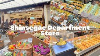 Shinsegae Department Store: grocery and food court tour #koreanfood