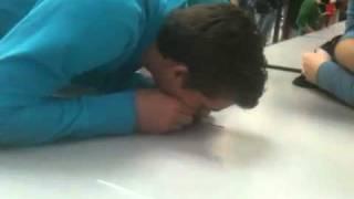 Clay Snorting A Line Of Pepper