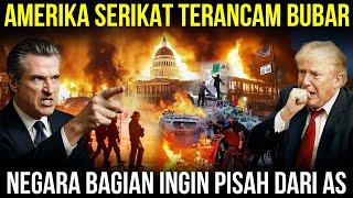 KERUSUHAN AS SEMAKIN MELUAS, CALIFORNIA INGIN PISAH DARI AS! Trump Panik Amerika Diambang Kehancuran