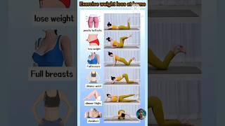 6 Exercise to lose weight at home #sports #exercise #yoga #weightloss #fitnessroutine