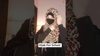 Hijab Tutorial For School #hijab #hijabstyle  #hijabtutorial  #shorts