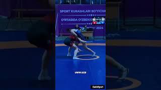Laylo Sobirova  Beautiful Champion of Uzbekistan 2024 in Freestyle Wrestling