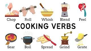 50 Cooking Verbs | English Vocabulary with Picture | Common Verbs in English