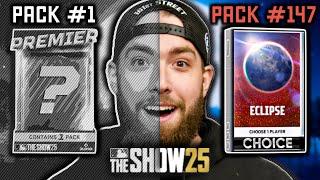 WE OPENED 150 VARIETY PACKS NO MONEY SPENT!! MLB THE SHOW 25!!