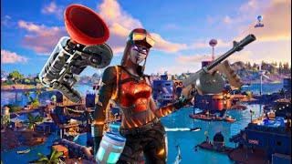 WINNING WITH ALL NEW MYTHIC WEAPONS IN FORTNITE SEASON 3 USING THE *NEW* BLAZE RENEGADE RAIDER SKIN!