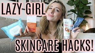 THE LAZY GIRL'S SKINCARE GUIDE! MUST HAVES! | Lauren Elizabeth