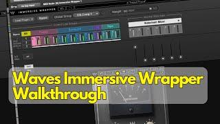 Waves Immersive Wrapper Walkthrough & Atmos Bus Compression