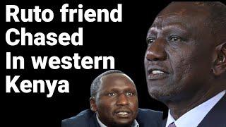 LISTEN tp Ruto's friend get chased away in werstern