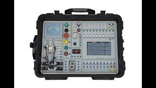 Briefcase based PLC and HMI Training Kit