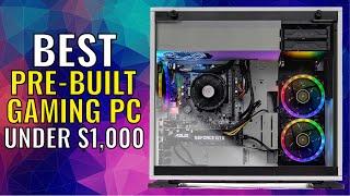 BEST Pre-Built Gaming PC Under $1000 || SkyTech Shiva [Review]