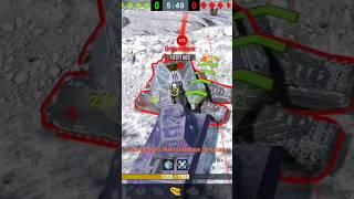 Ground Tank VS VK 168.01 P - Gravity Force Megachonkers Ramming Clash ️ - WoT Blitz
