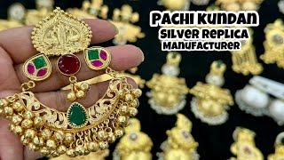 Jaipur Jewellery Wholesale Market| Silver Golden Brass Jewelry Manufacturer | #brassjewellery