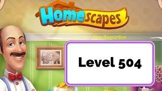 Homescapes Level 504 - No Boosters