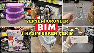 BİM'E YENİ GELEN ÜRÜNLER/1 KASIM ERKEN ÇEKİM/BİM AKTÜEL BU HAFTA KAÇMAZ/DOLU DOLU BİM/ YOK YOK