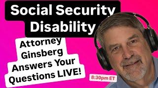 Talking Social Security Disability w/Atty Ginsberg | June 18th, 2025