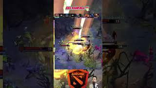  Crazy Skill AXE RAMPAGE   #dota2 #dota2short #shorrts