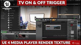 UE4 Media Player to Render a Media Texture [TUTORIAL]