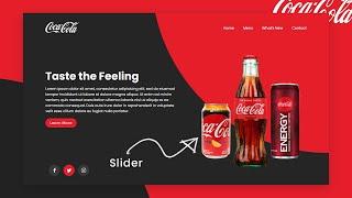 Responsive Website Design using Html CSS & Javascript |  Step By Step Web Design