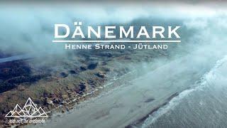 DENMARK - Henne Strand - Jütland - 4K DRONE FLY