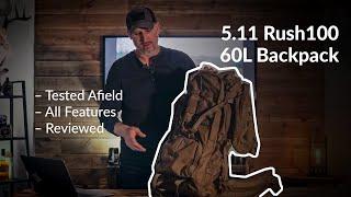 5.11 Rush100 60L Backpack: Tested Afield and Reviewed – Ultimate Upland